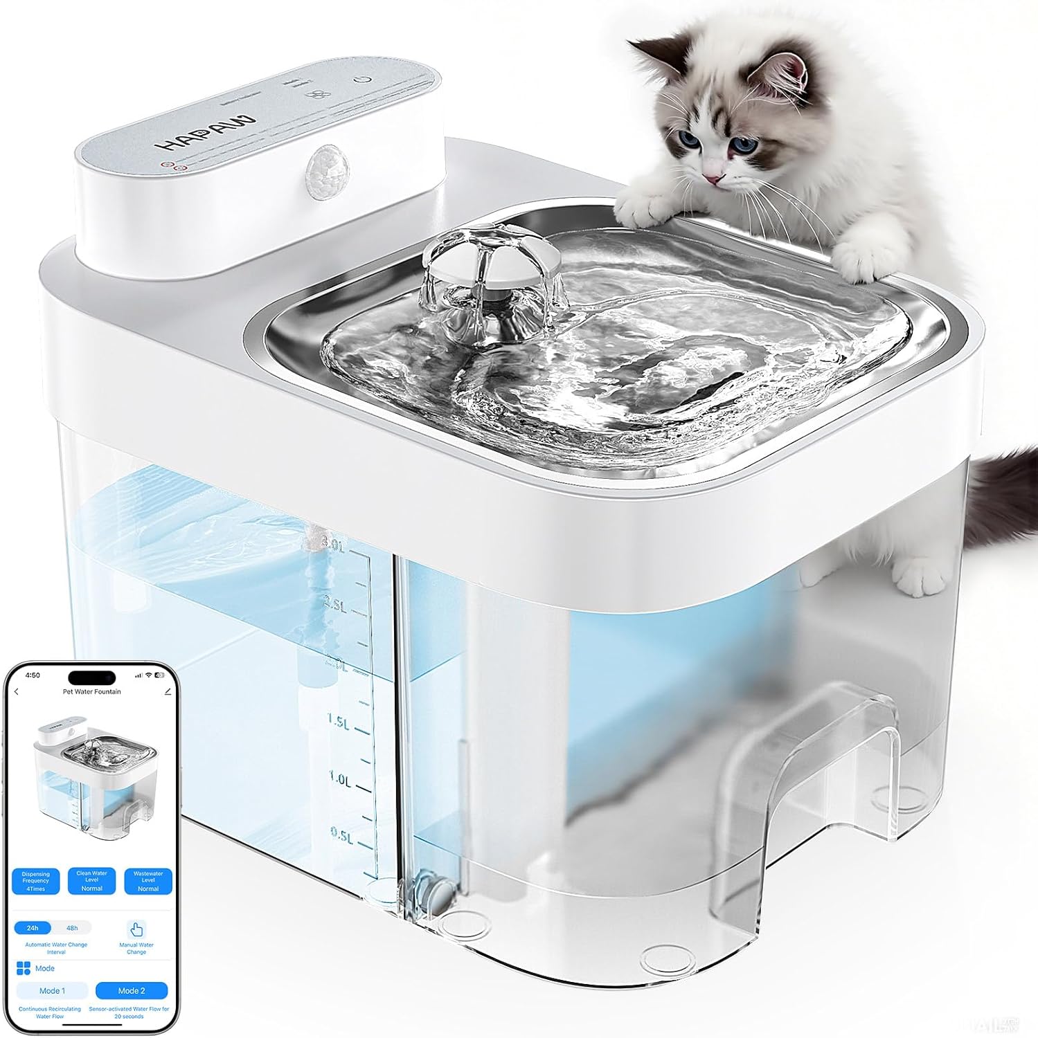 Automatic Cat Water Fountain