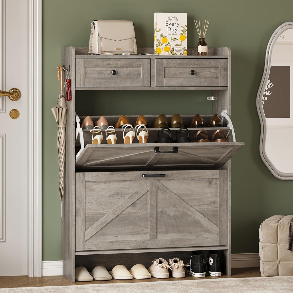 Shoe Storage Cabinet for Entryway