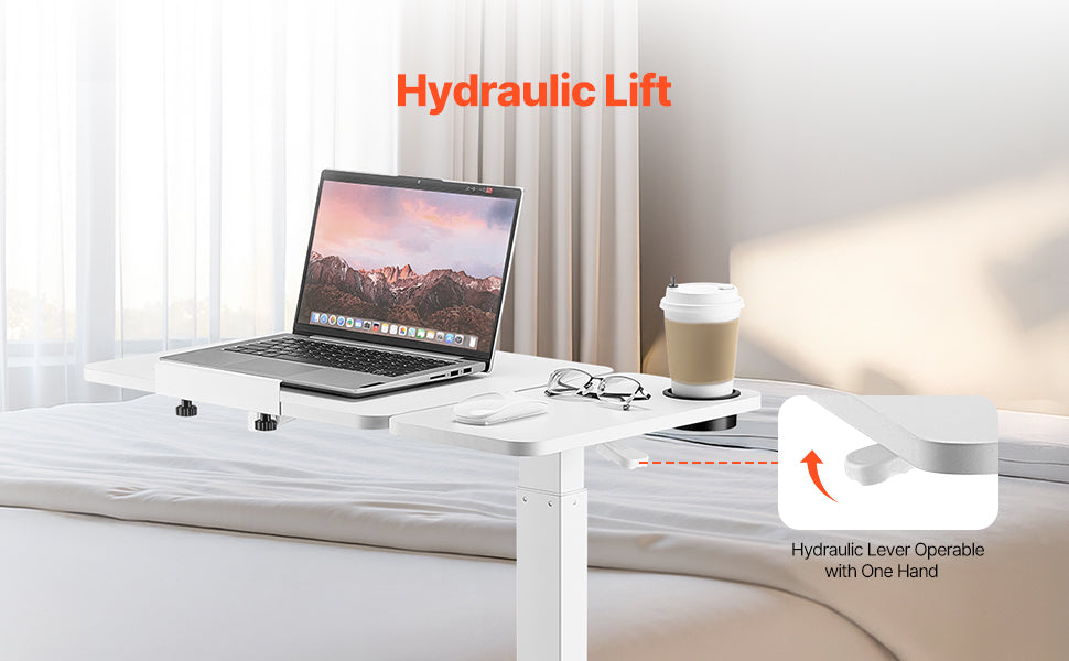 Overbed Bedside Adjustable Table
