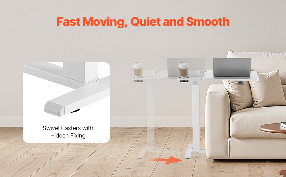 Overbed Bedside Adjustable Table